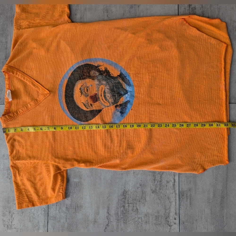 Rare Vintage Rick Embry Emmett Kelly Weary Willy Sad Orange Clown Sleep Shirt L - Picture 9 of 14